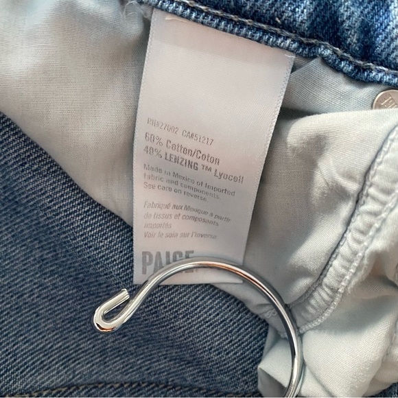 PAIGE portia wide leg jean in enzo light color Women’s Size 30 - Picture 12 of 15